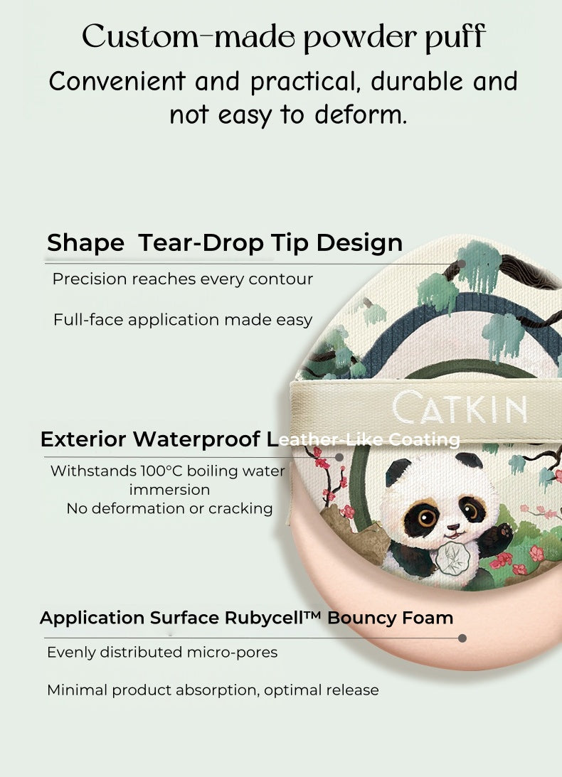 CATKIN Panda Paradise Concealer & Oil-control Air Cushion Foundation T5021