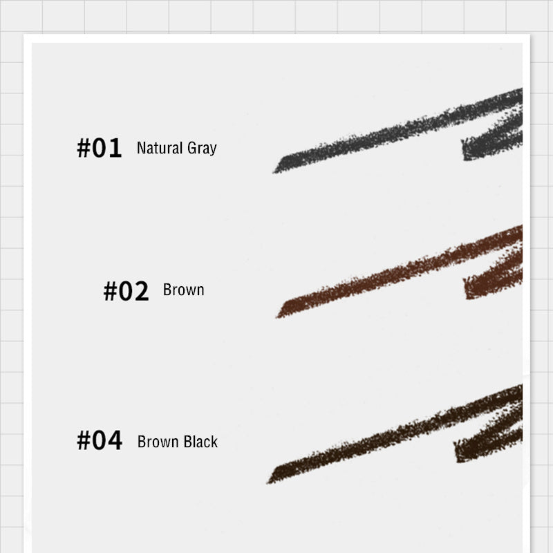 LITTLE ONDINE Waterproof Double-ended Eyebrow Pencil T3808