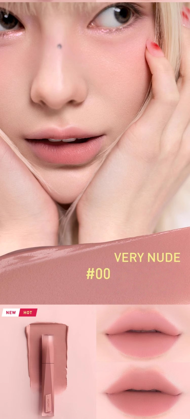 3CE Silky Moisturize Velvet Matte Lip Glaze T5156