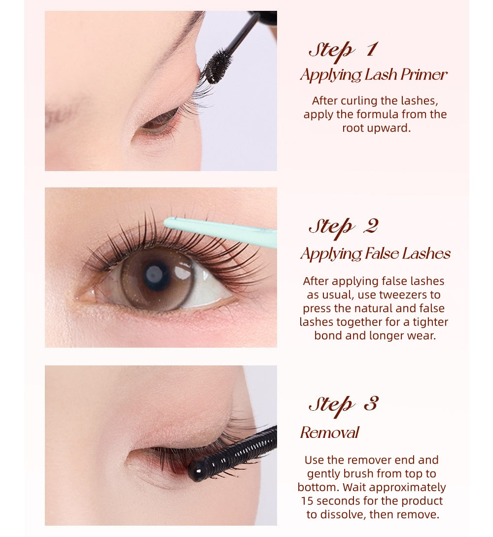 MR.WISH X Fluffy Lili Double-head Eyelash Primer & Remover Pen T5736