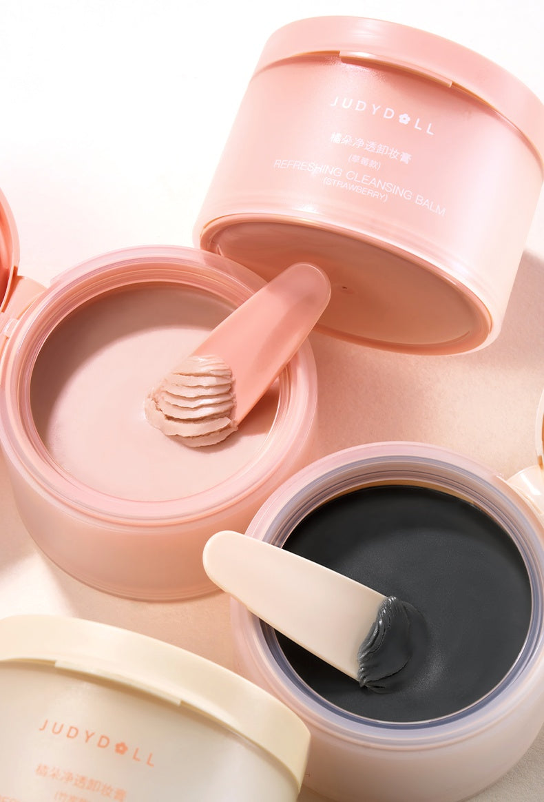 JUDYDOLL Pink & Black Refreshing Cleansing Makeup Remover Cream T5855