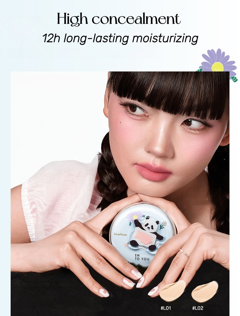 INTO YOU X M.LanPanda Air Cushion Foundation & Lip Mud T5389