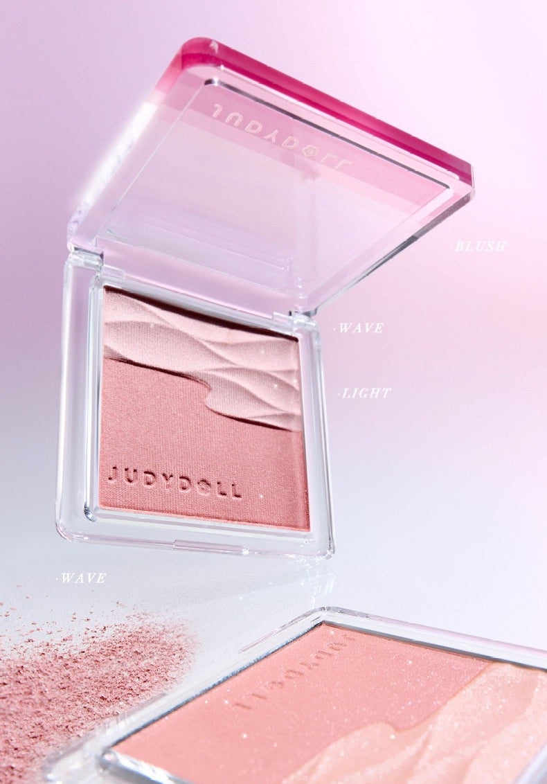JUDYDOLL Satin Glow Double-color Blush T5845