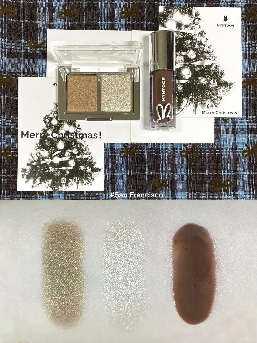 HYNTOOR Christmas Collection Eyeshadow & Lip Gloss Gift Box T5324