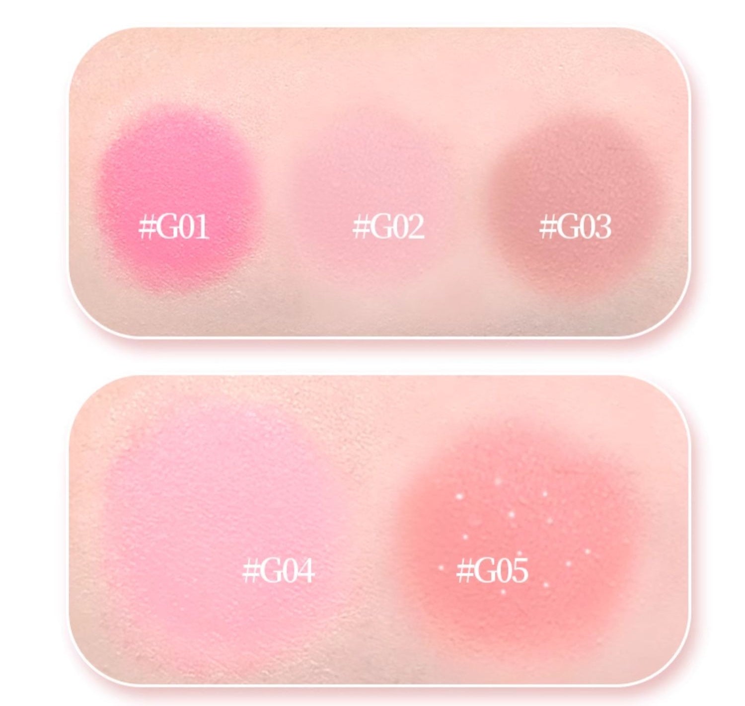 GOGO TALES Baked Mono Matte Blusher Powder T5248