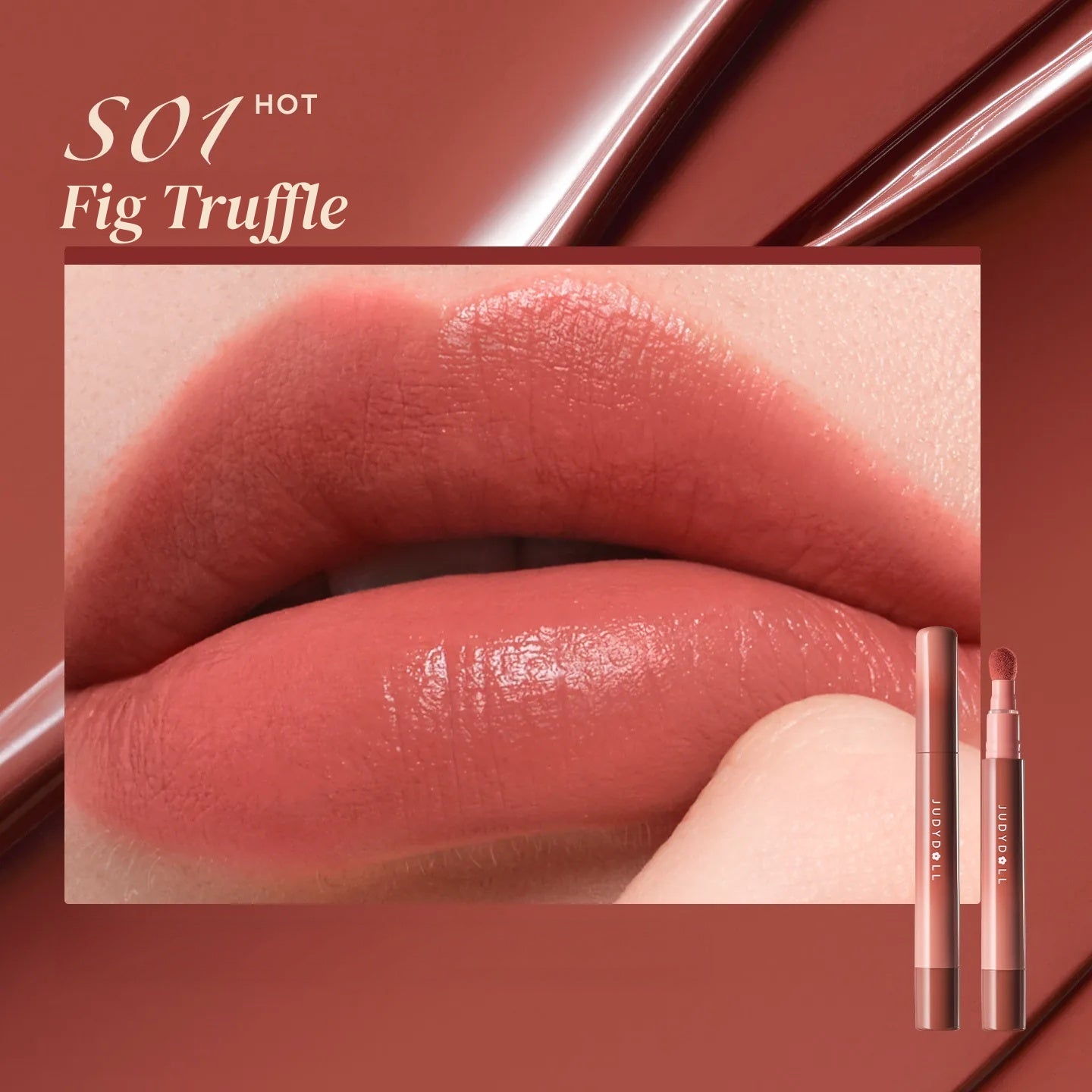 JUDYDOLL Long-wear Moist Satin Lip Cream T5981