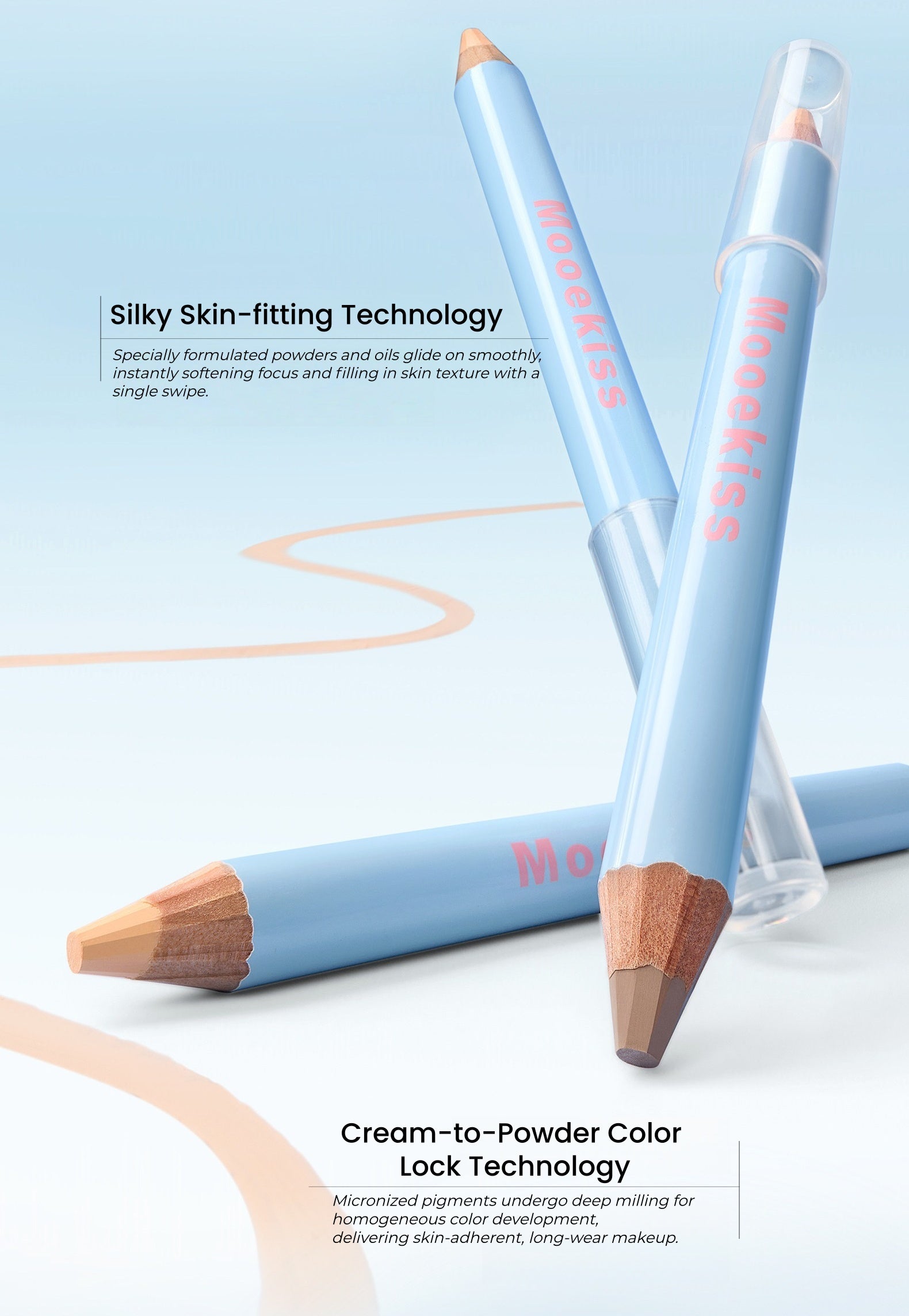 MOOEKISS Double-head Highlighter & Contour Pencil T5665