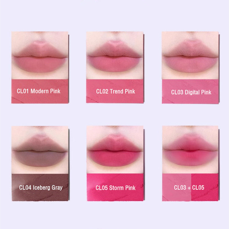 INTO YOU X PANTONE Cool Tone Series Velvet Matte Lip Mud T3729