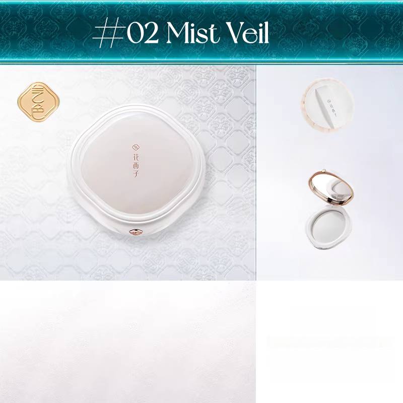 Florasis Radiant Complexion Peach Blossom & Silk Honey Pressed Powder T5484