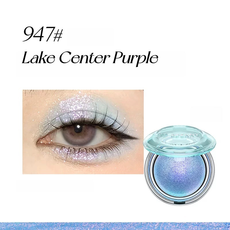 SPENNY Baked Powder Diamond Shimmer Single-color Eyeshadow T5681