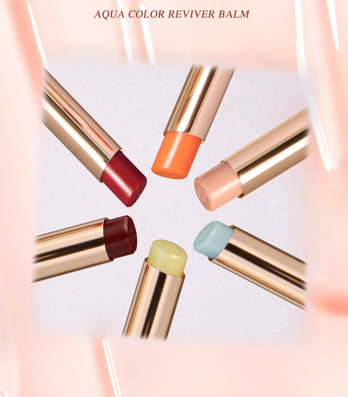 CAREMILLE Color-changing Glossy Moist Lip Balm T5686