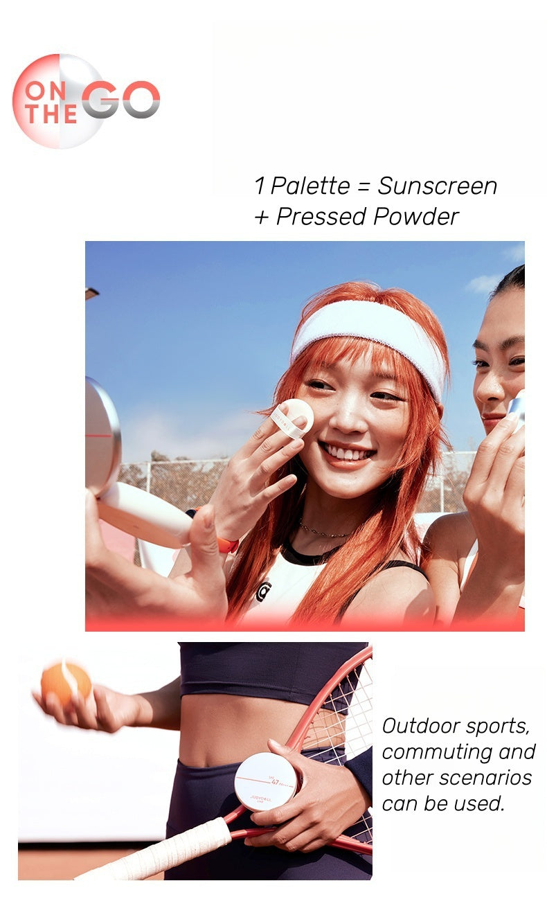 JUDYDOLL Sunscreen Long-wear Matte Pressed Powder SPF47 PA+++ T4532