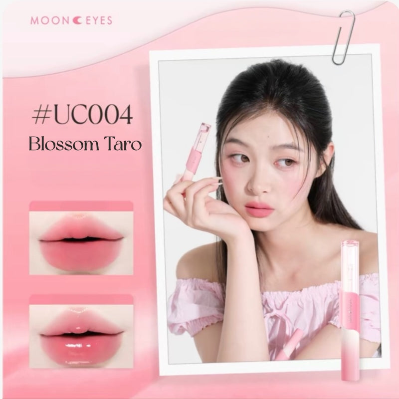 Mooneyes Color Diary Collection Matte & Glossy Double-head Lip Glaze T6028