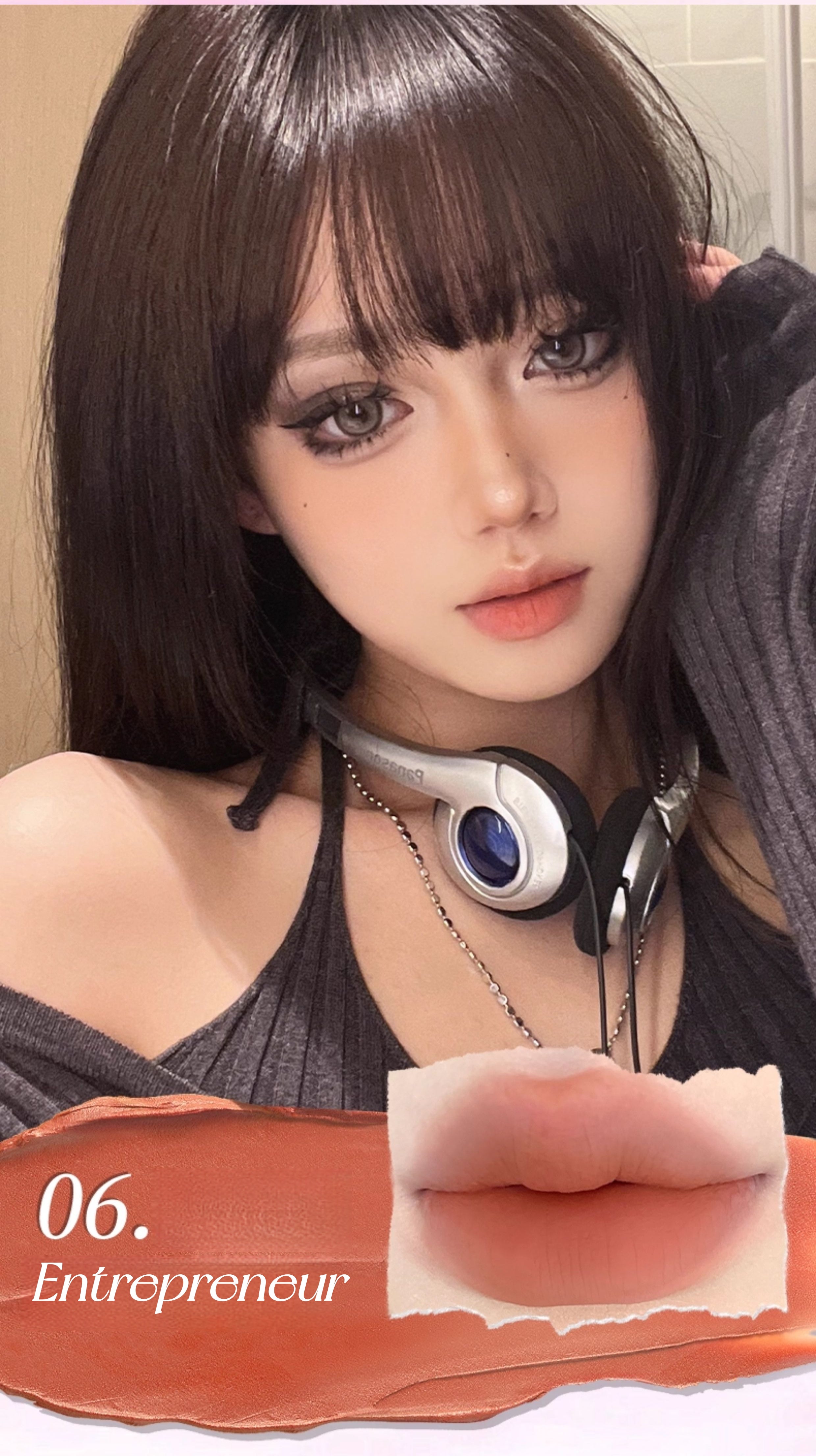 PUCO Personality Color Collection Velvet Matte Lip Glaze T5339