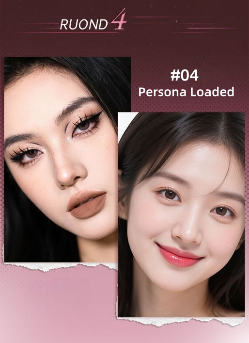 CANDY MUSE Two-color Player Double-head Lip Glaze T5804