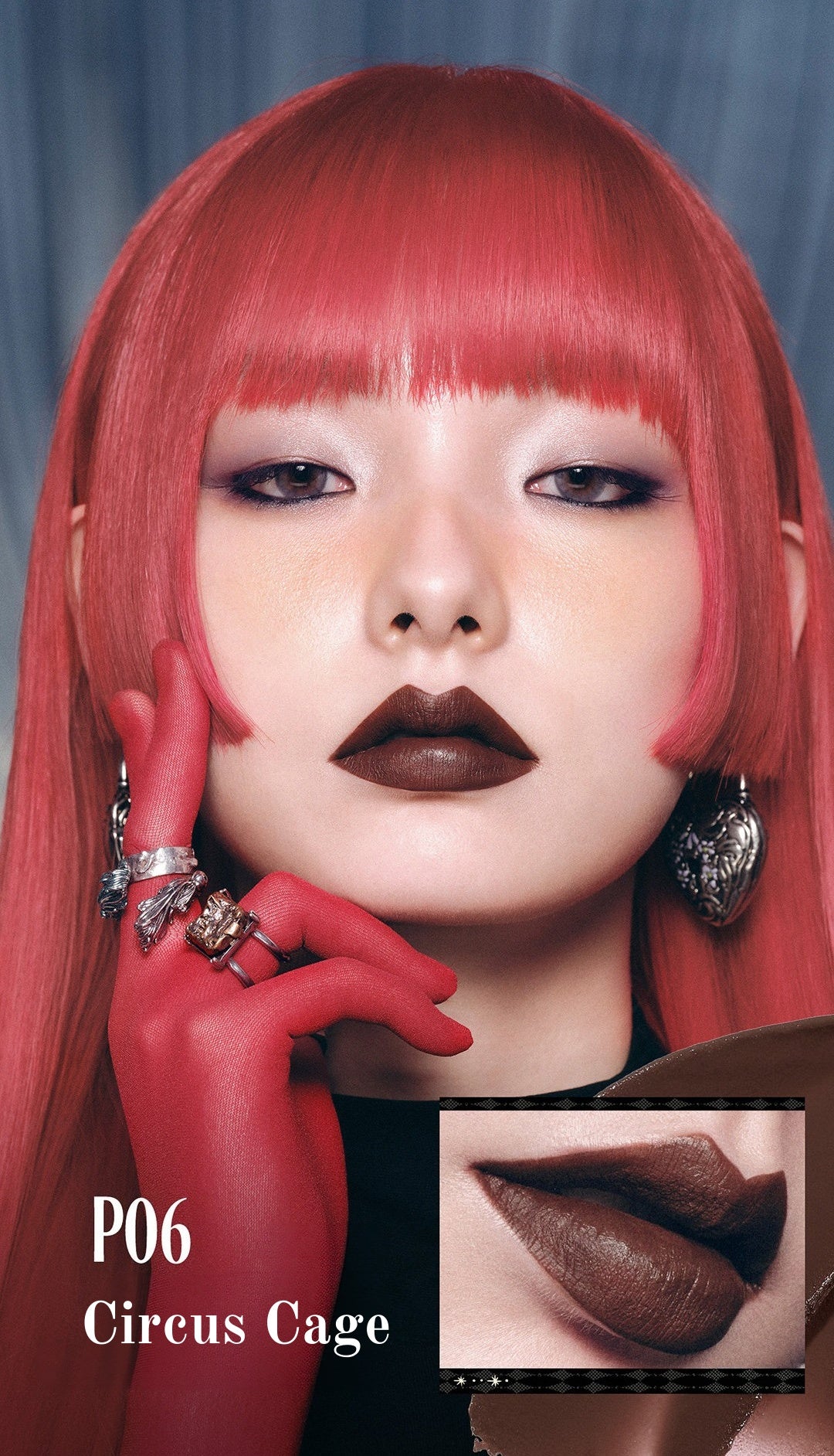 LITTLE ONDINE X Witch's Trick Collection Jester Hat Matte & Glossy Lip Glaze T6040
