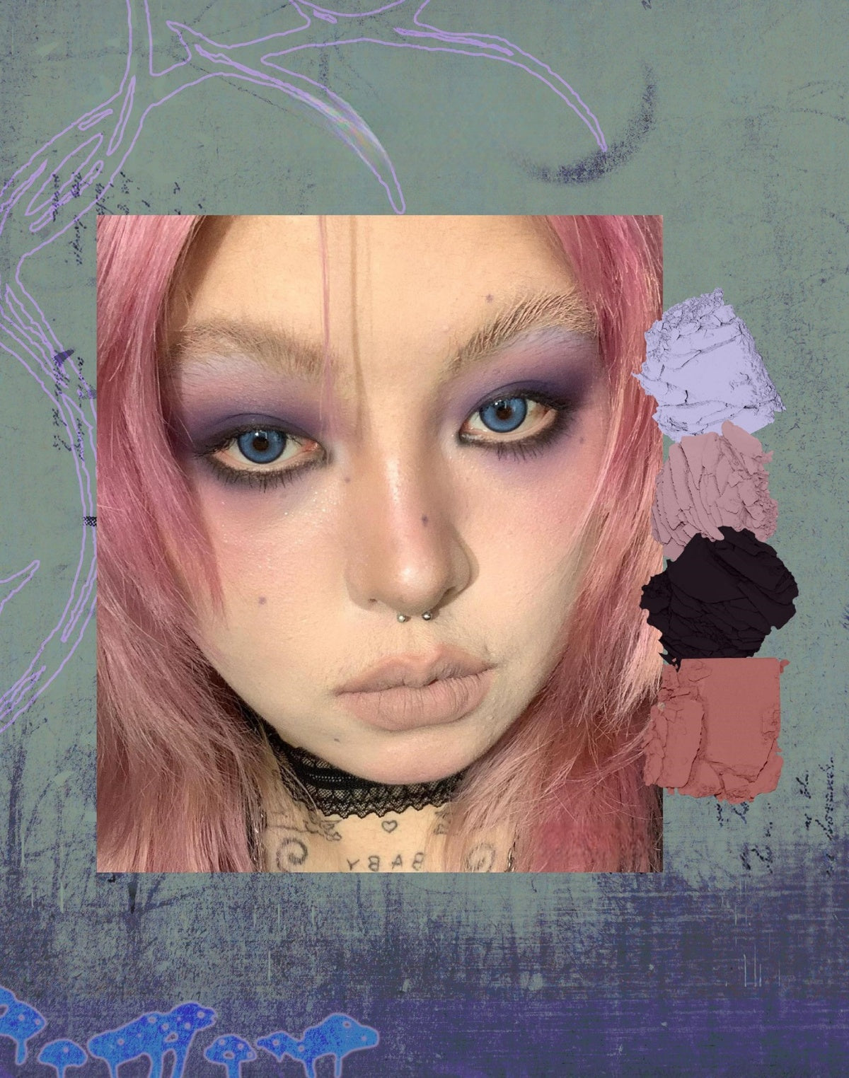 DRAMO Multiverse Collection Eyeshadow Palette #6611 Unknown T5312