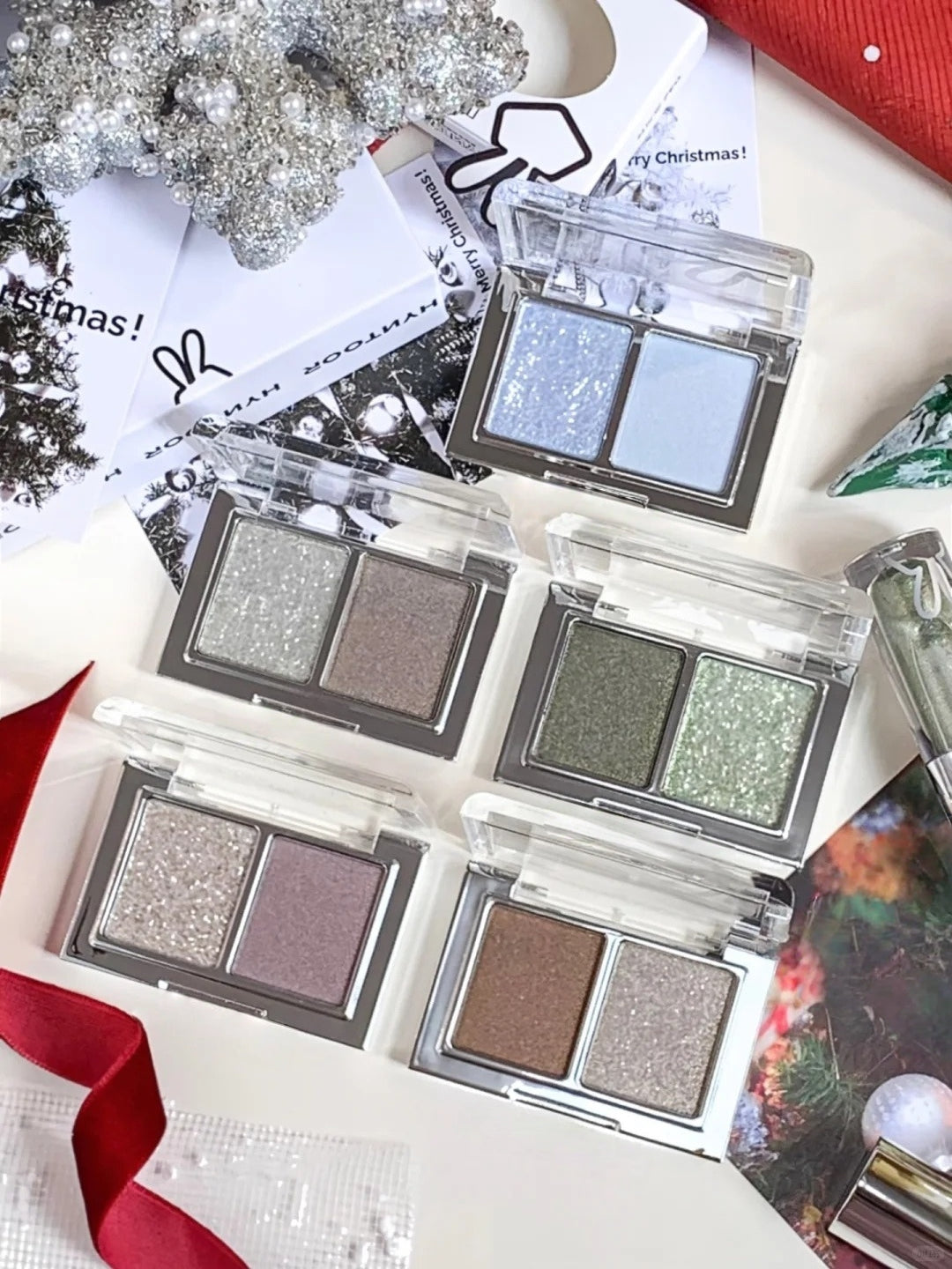 HYNTOOR Christmas Collection Eyeshadow & Lip Gloss Gift Box T5324
