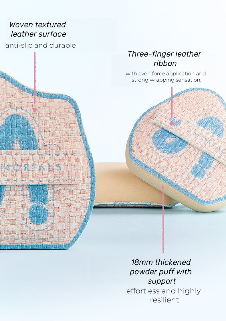 AMORTALS Fishtail Arc-shaped Foundation Makeup Brush T4611