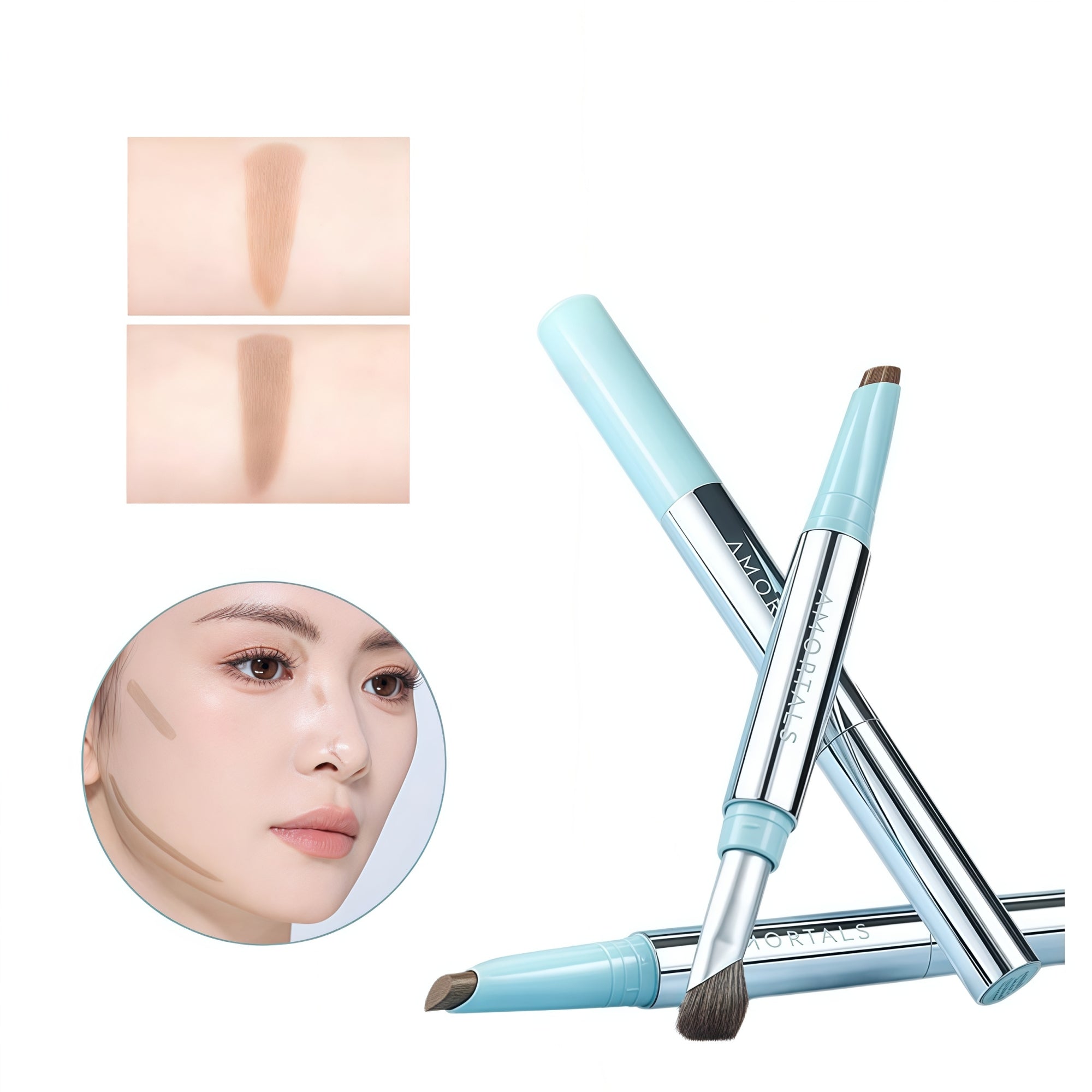 AMORTALS Long-wear Smooth Double-head Contour Stick T5640