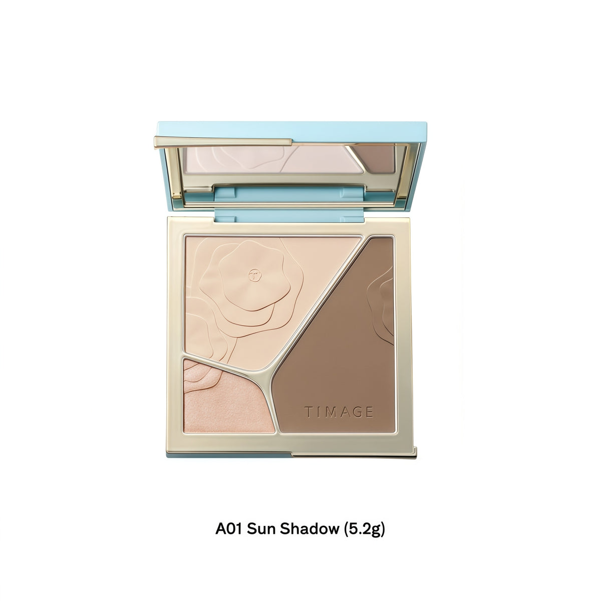TIMAGE 3-color Highlighter & Contour Makeup Palette T6047