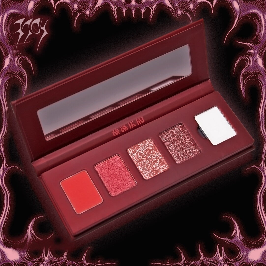 EXILEJOY Color Difference Collection Red Eyeshadow Palette T5218
