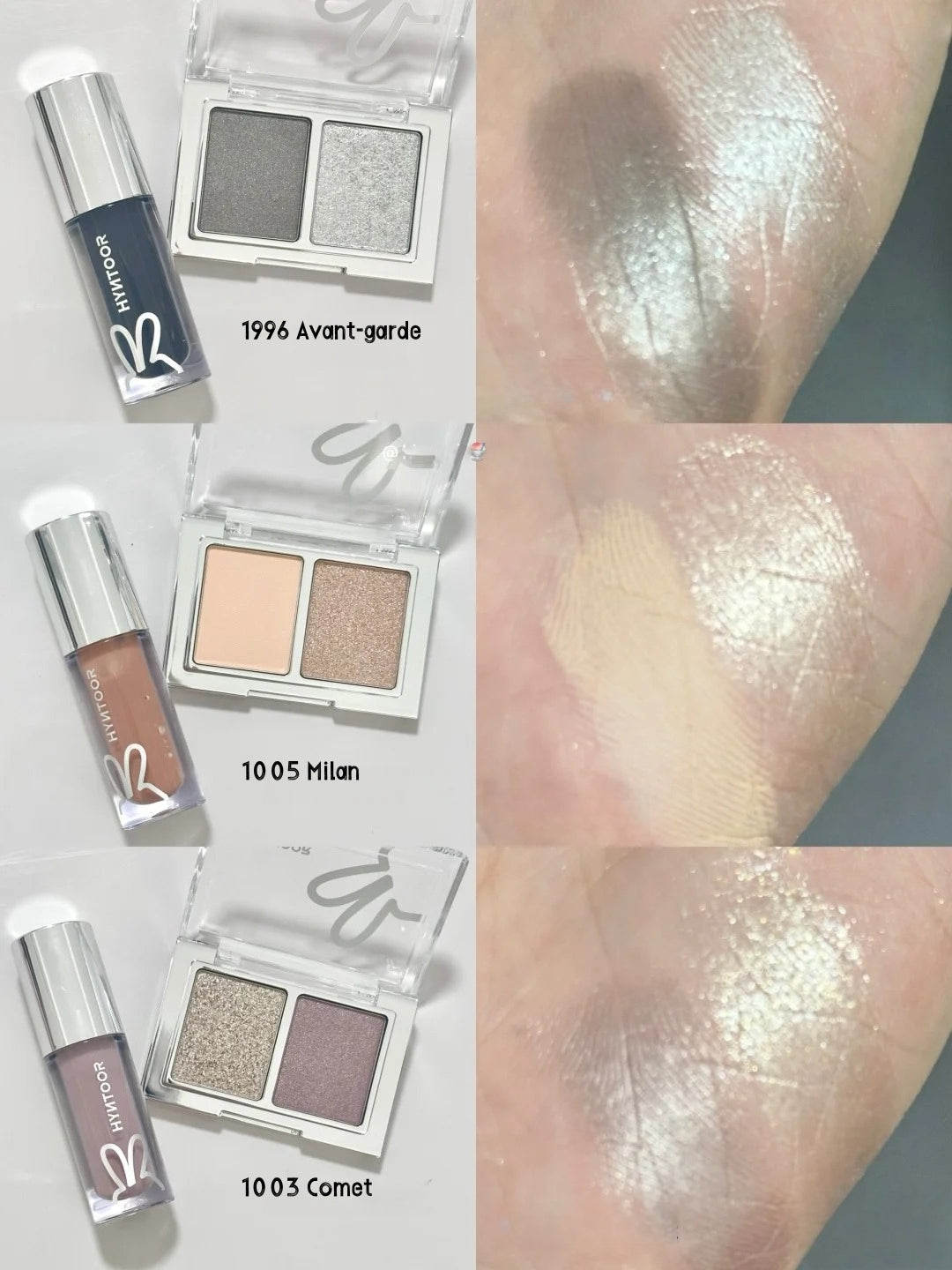 HYNTOOR Runway Show Collection 2-color Eyeshadow Palette T5183