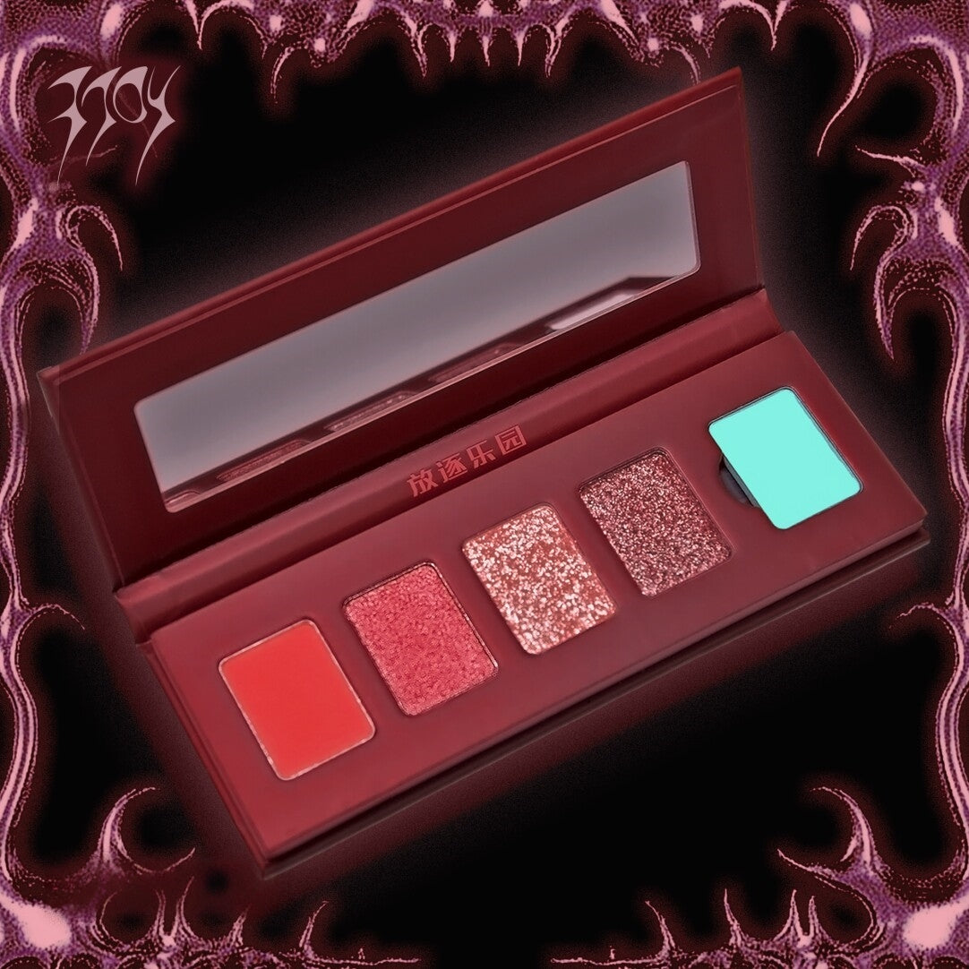 EXILEJOY Color Difference Collection Red Eyeshadow Palette T5218