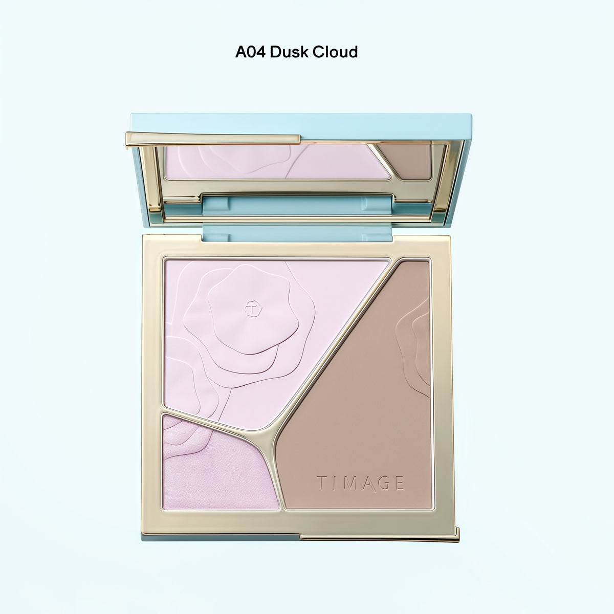 TIMAGE 3-color Highlighter & Contour Makeup Palette T6047
