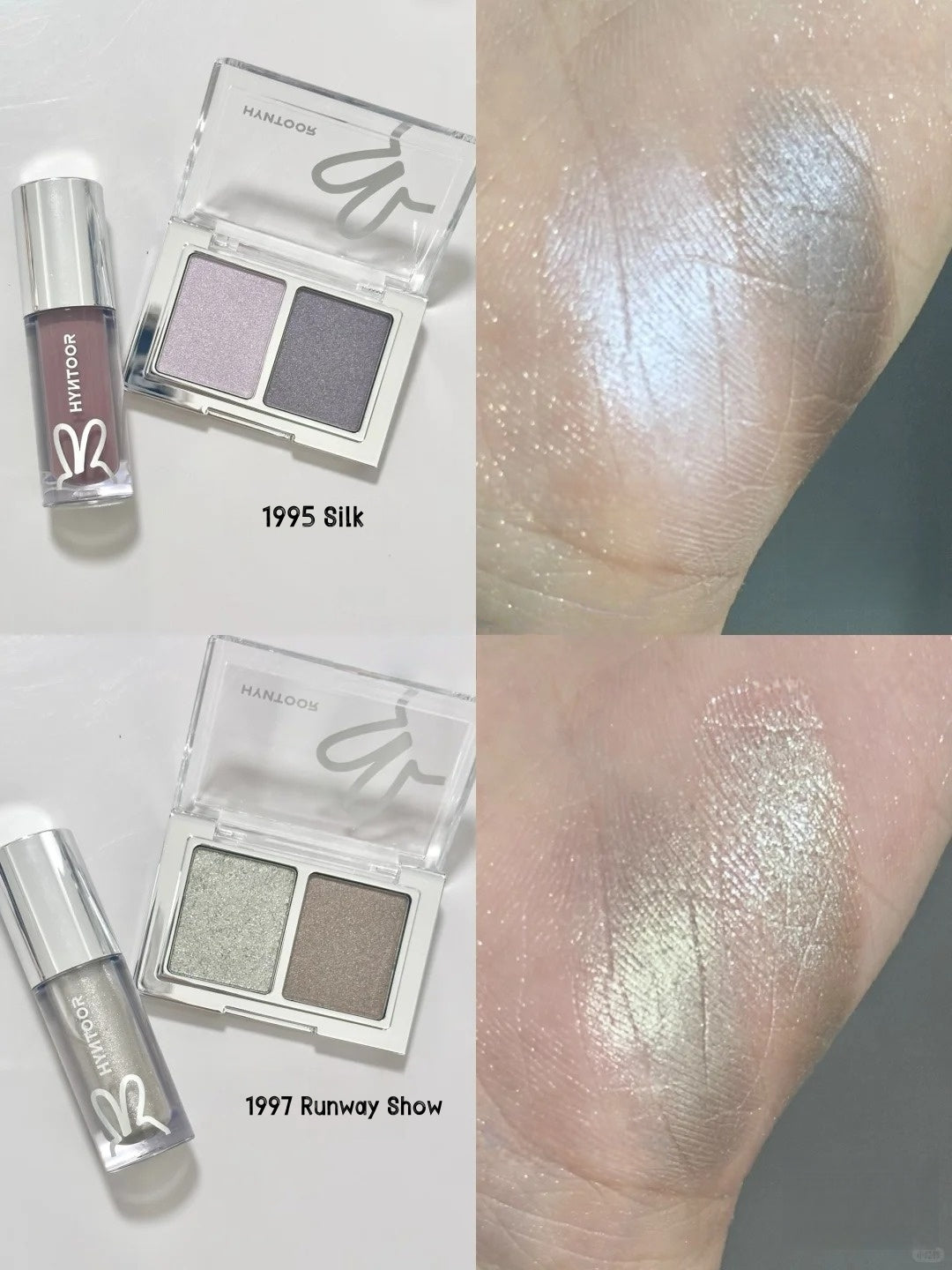 HYNTOOR Runway Show Collection 2-color Eyeshadow Palette T5183
