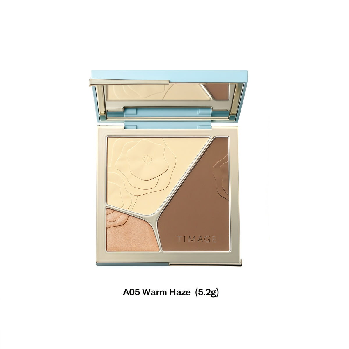 TIMAGE 3-color Highlighter & Contour Makeup Palette T6047