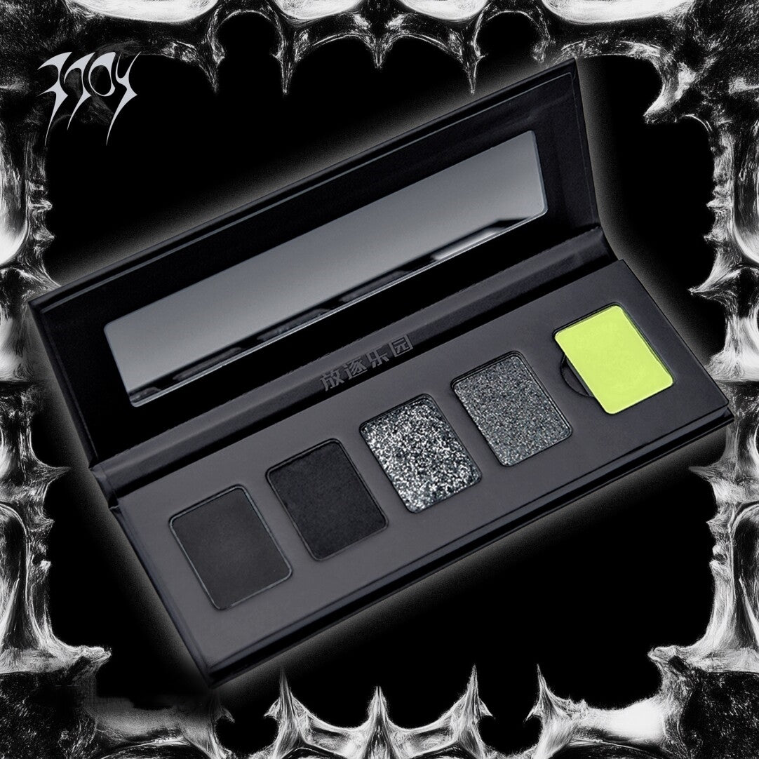 EXILEJOY Color Difference Collection Black Eyeshadow Palette T5217
