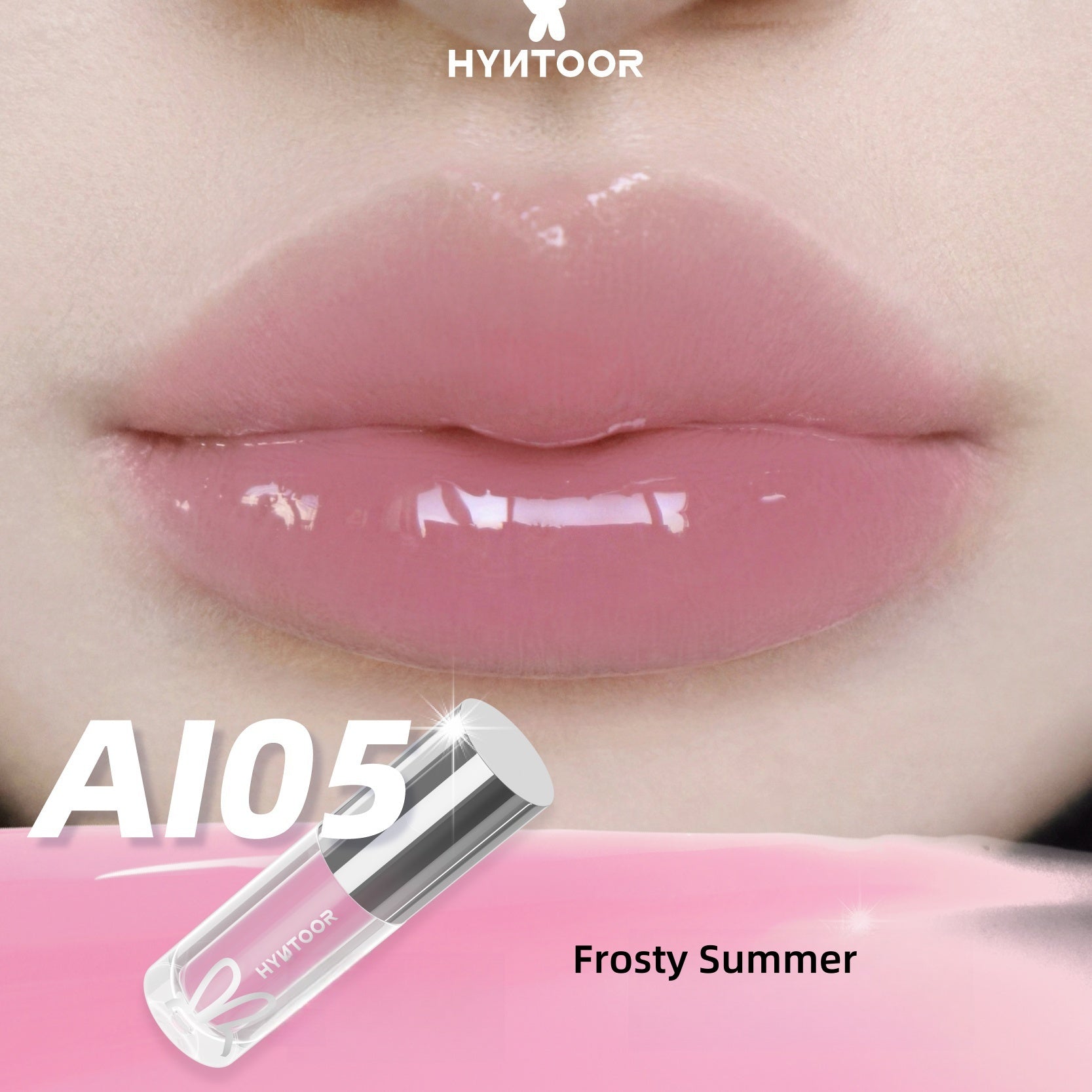 HYNTOOR Future Planet Shimmer Mirror Lip Gloss T4419