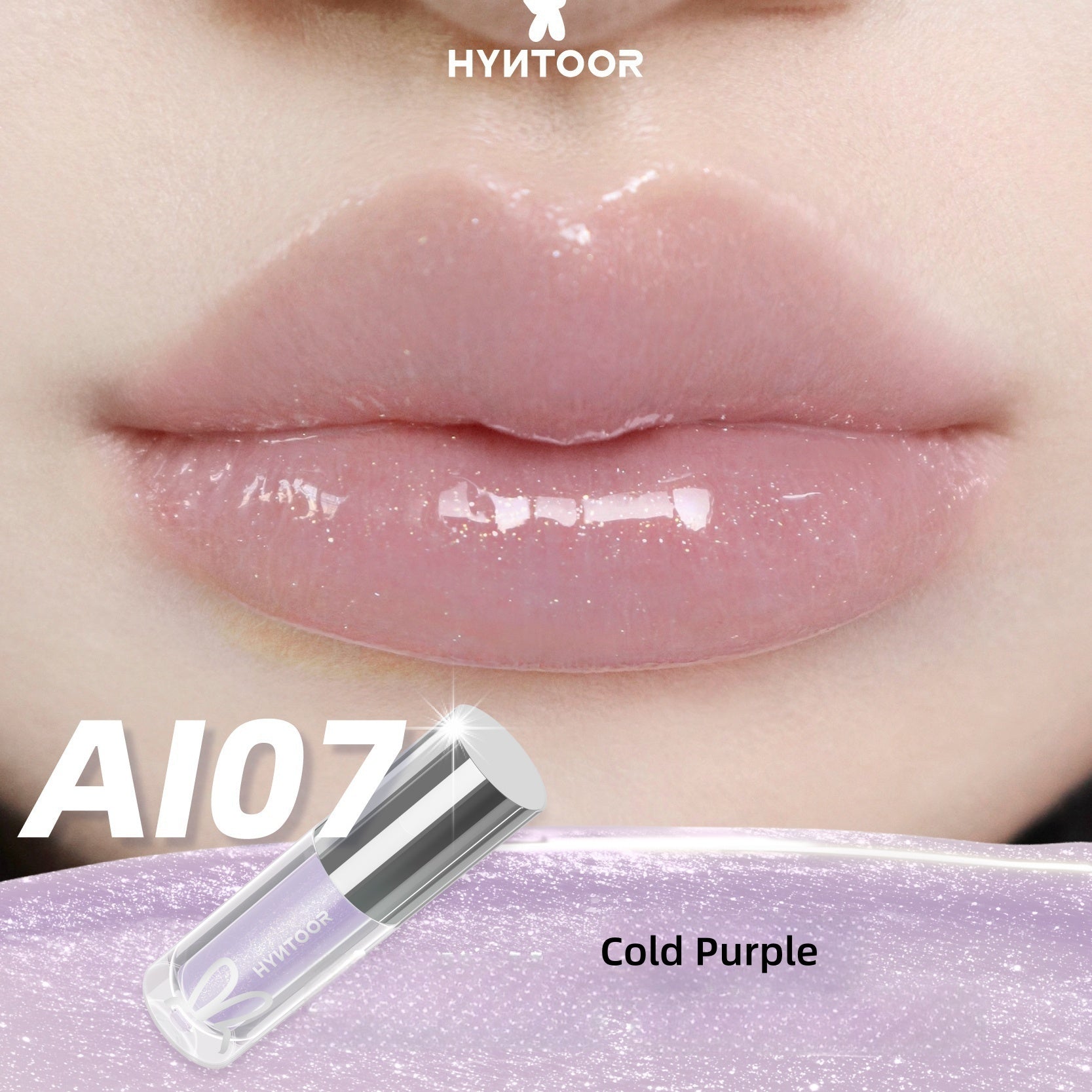 HYNTOOR Future Planet Shimmer Mirror Lip Gloss T4419