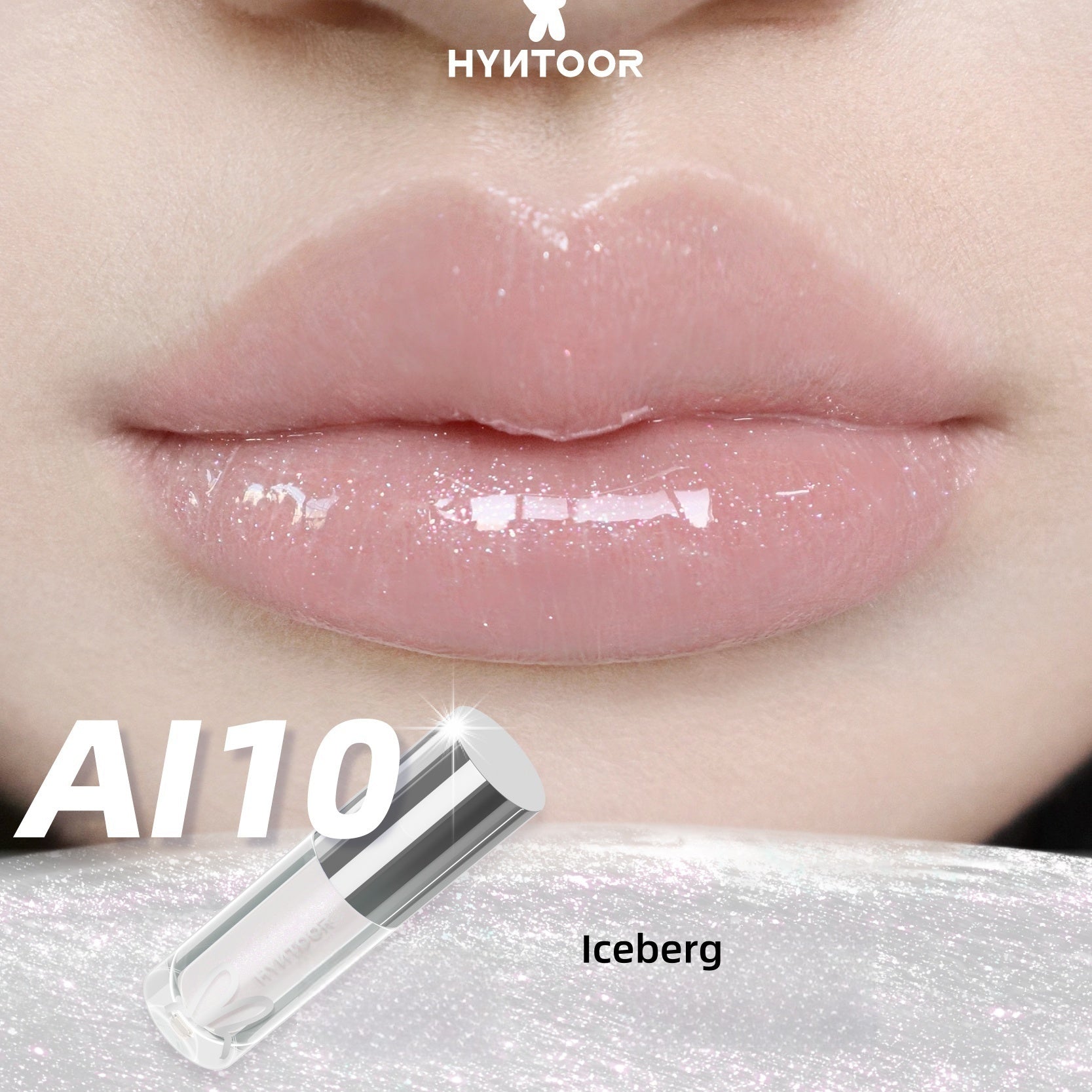 HYNTOOR Future Planet Shimmer Mirror Lip Gloss T4419