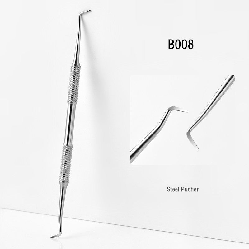 KellyKessa Professional Special Steel Steel Cuticle Pusher Dead Skin Remover T3513