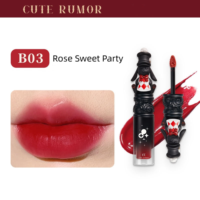 CUTE RUMOR Tea Party Series Crystal Mirror Lip Glaze T3702