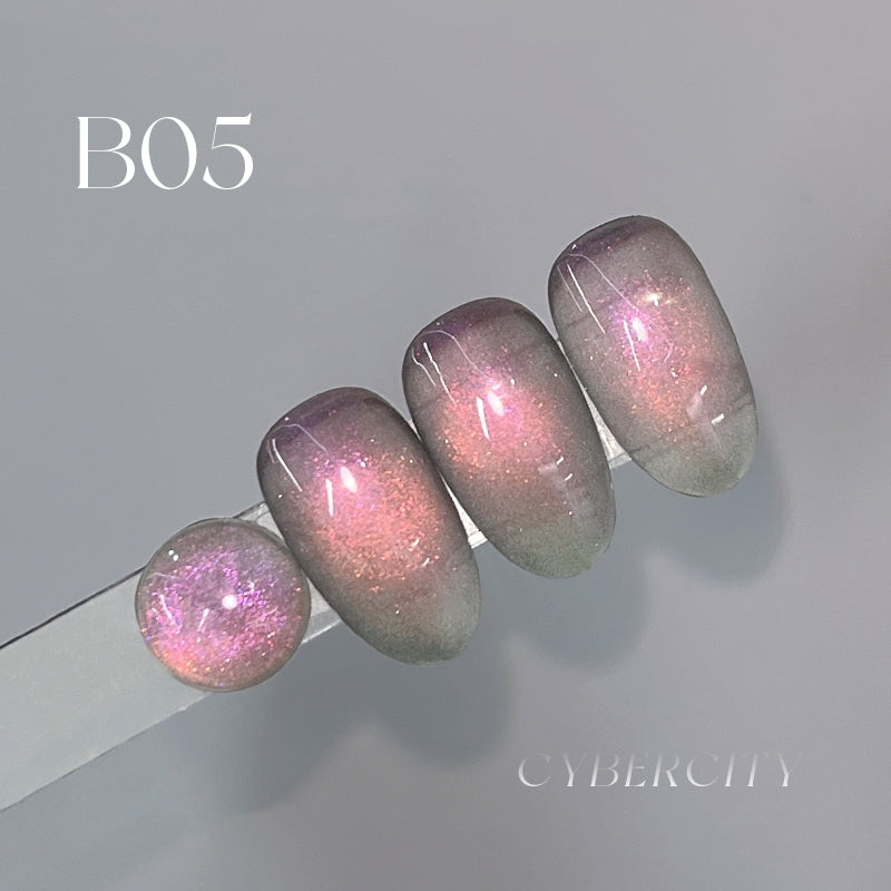 DANZHIHE 12g Cyber City Aurora Cat Eye Gel Polish T4843