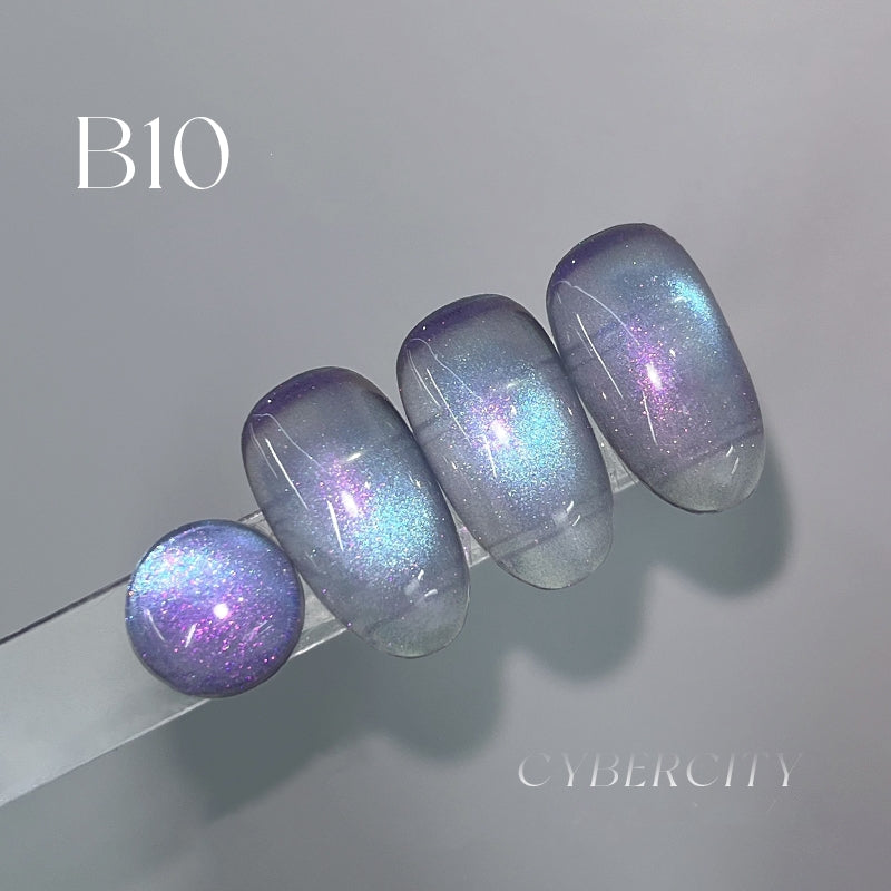 DANZHIHE 12g Cyber City Aurora Cat Eye Gel Polish T4843