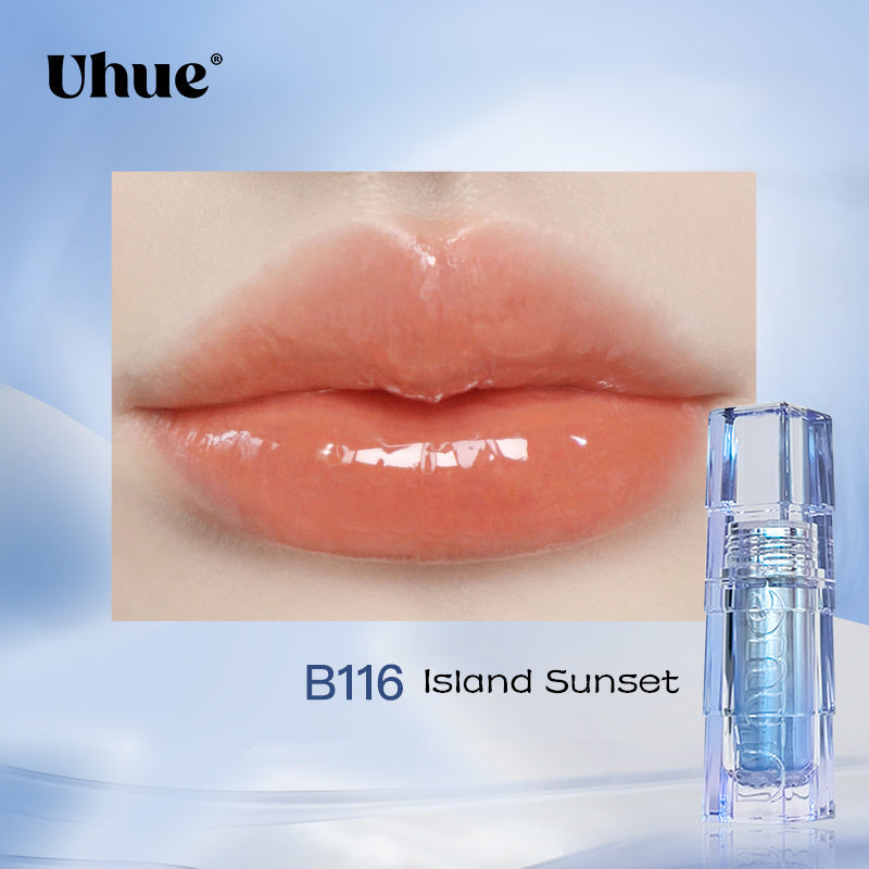 Uhue Rose And Black Series Mirror Lip Glaze T3780