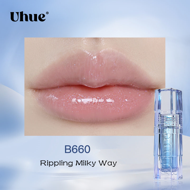 Uhue Rose And Black Series Mirror Lip Glaze T3780