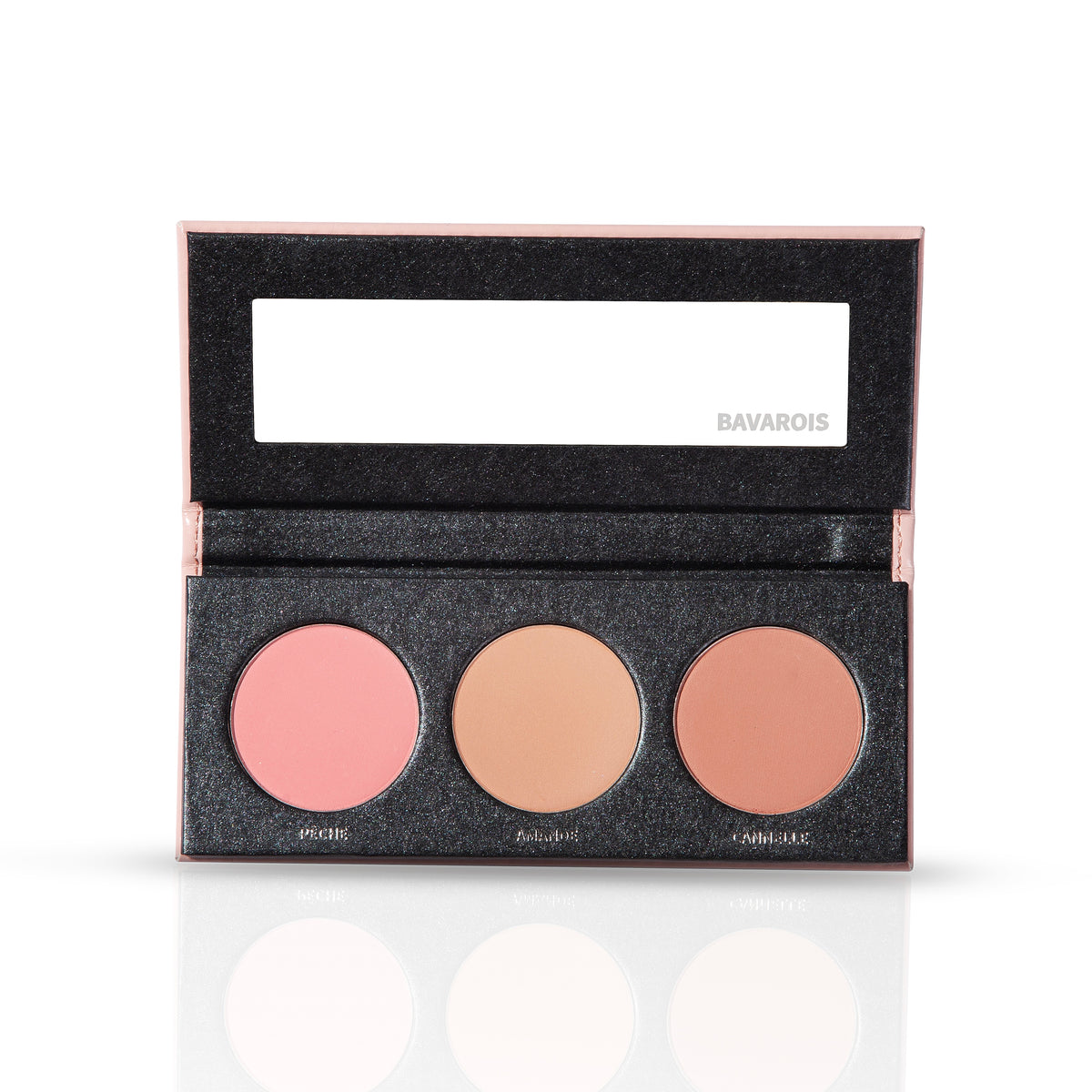[Sale on Oct 31, 12Pm EST] KRYPTEIN COSMETICS Bavarois 3-color Matte Blusher Palette T6072
