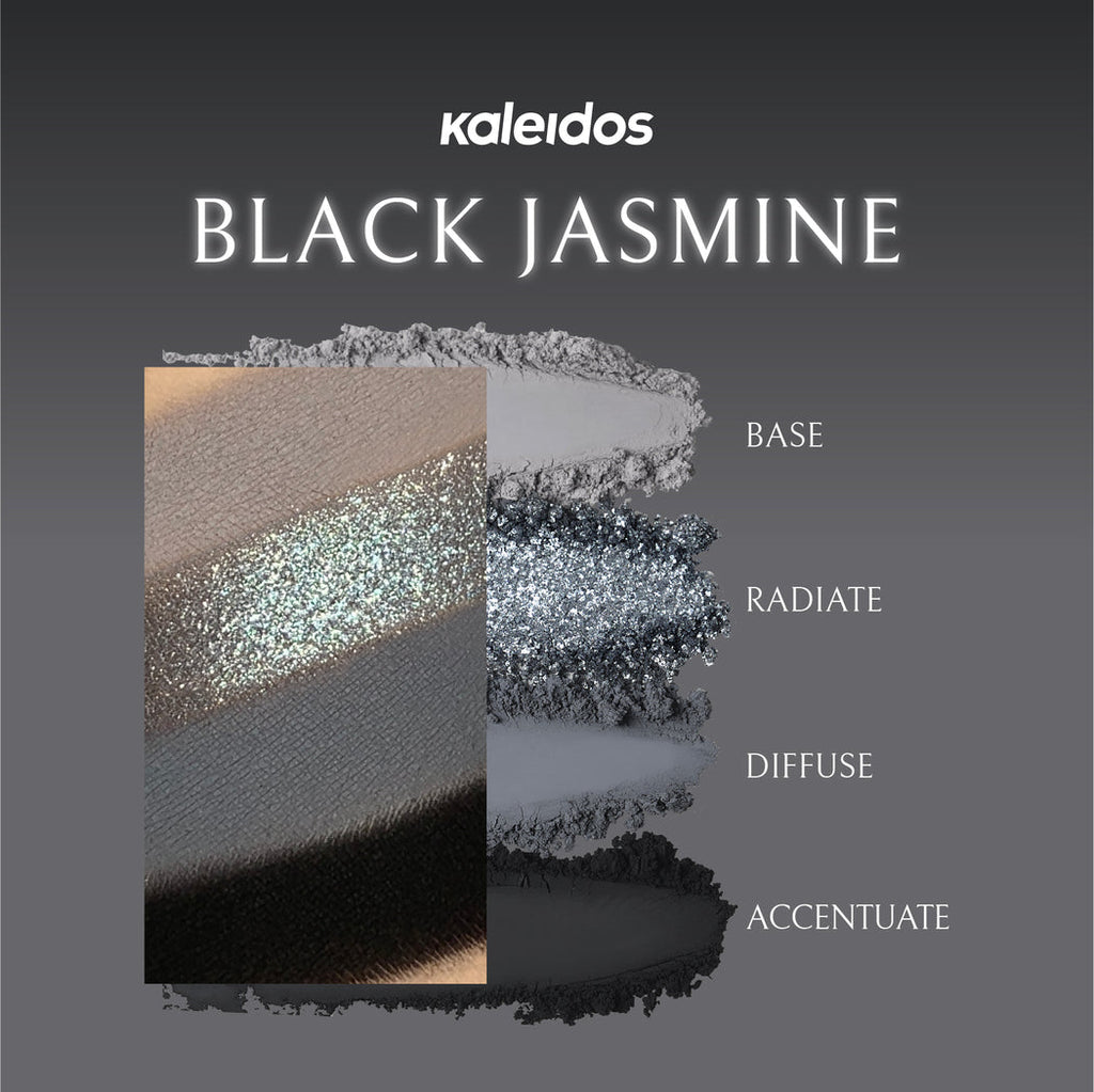 KALEIDOS 4-Color Diamond Shimmer & Matte Eyeshadow Palette T3528