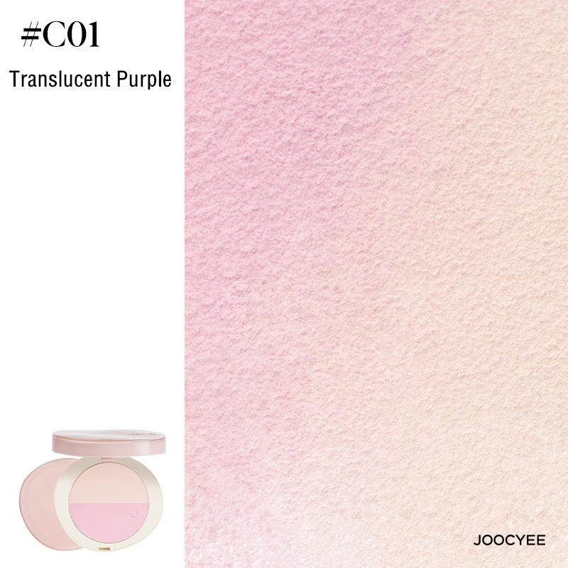 JOOCYEE Two-Tone Multi-Use Fill Light Presseed Powder T3791