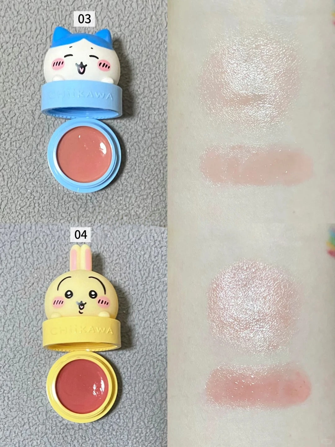 Pink Bear X CHIIKAWA Collection Lip Gloss & Blusher T5249
