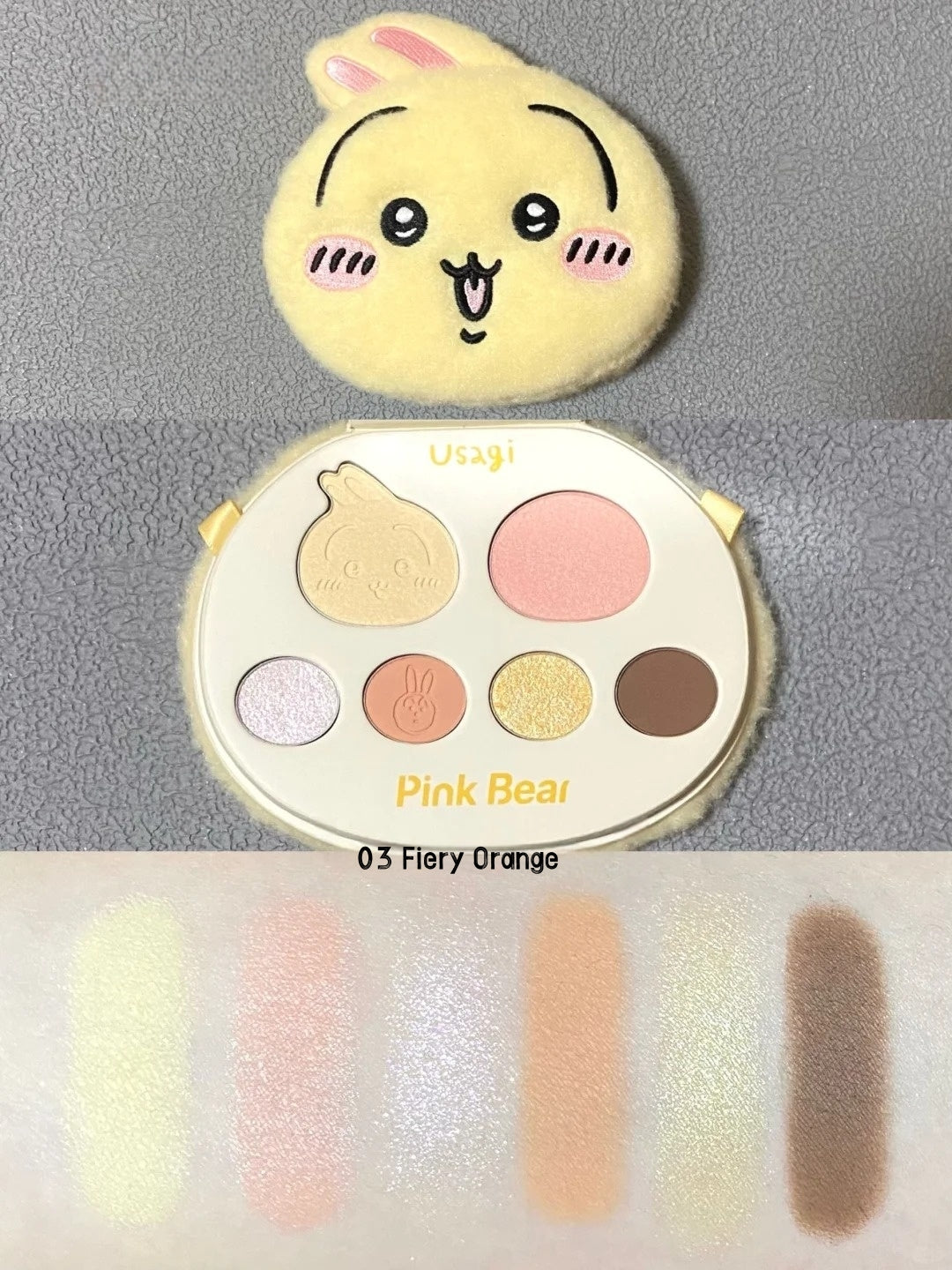 Pink Bear X CHIIKAWA Collection Eyeshadow Palette T5250