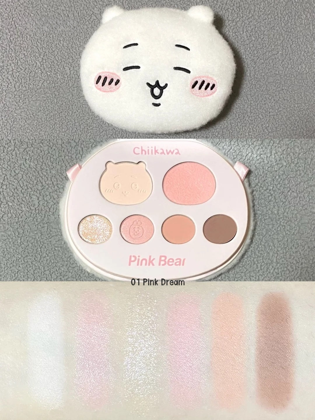 Pink Bear X CHIIKAWA Collection Eyeshadow Palette T5250