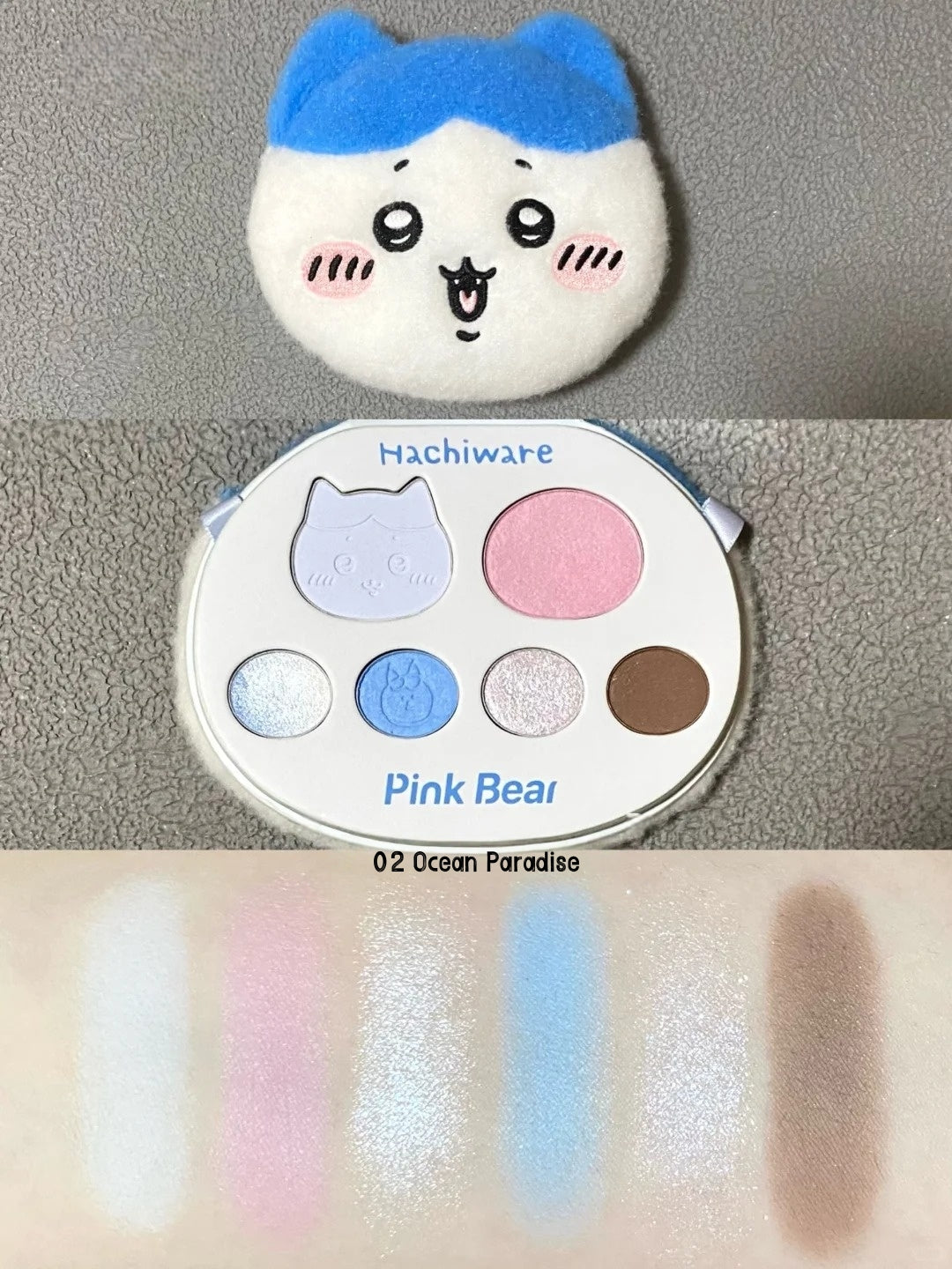 Pink Bear X CHIIKAWA Collection Eyeshadow Palette T5250