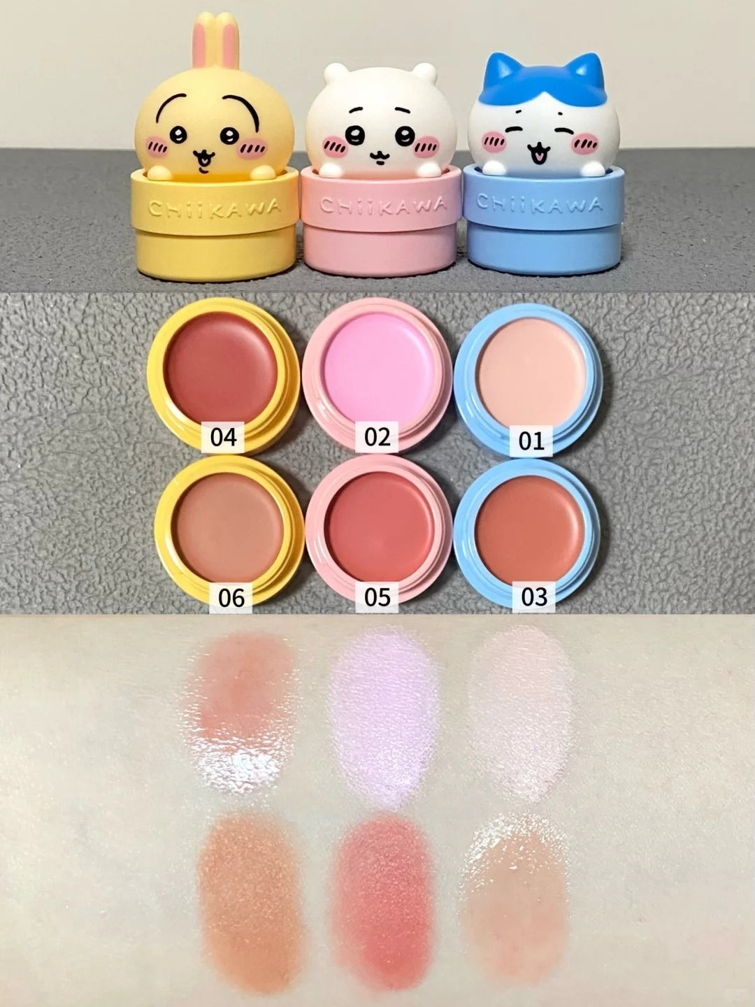 Pink Bear X CHIIKAWA Collection Lip Gloss & Blusher T5249
