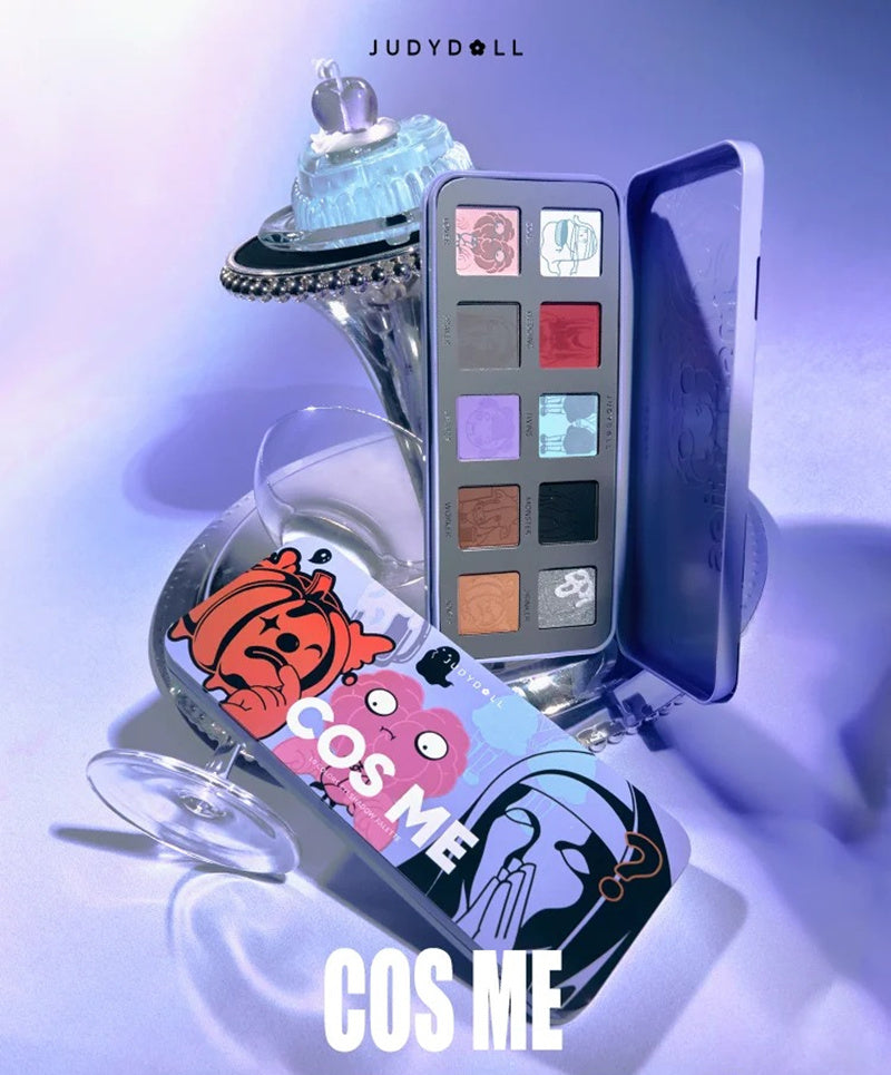 JUDYDOLL Cos Me 10-color Halloween Eyeshadow Palette T4174
